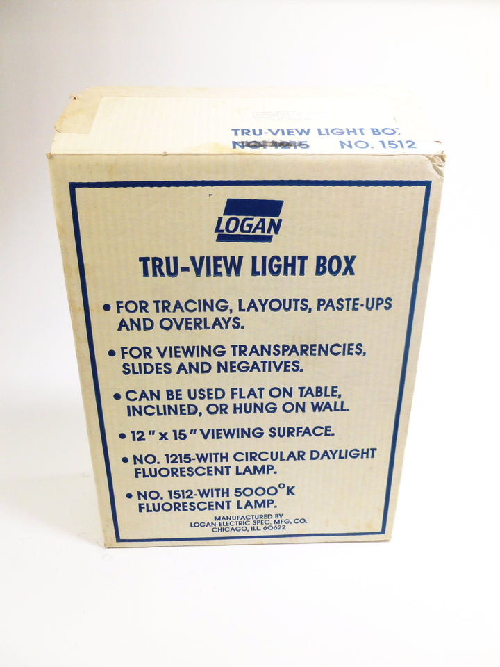 Logan Tru-View 1512 Light Box Projection Equipment Tru-View TVLB1512