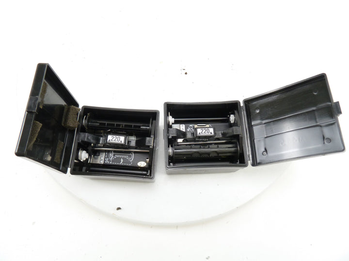 Mamiya 2 Pack of Mamiya 645 220 Film Inserts with case Medium Format Equipment - Medium Format Film Backs Mamiya 11082294