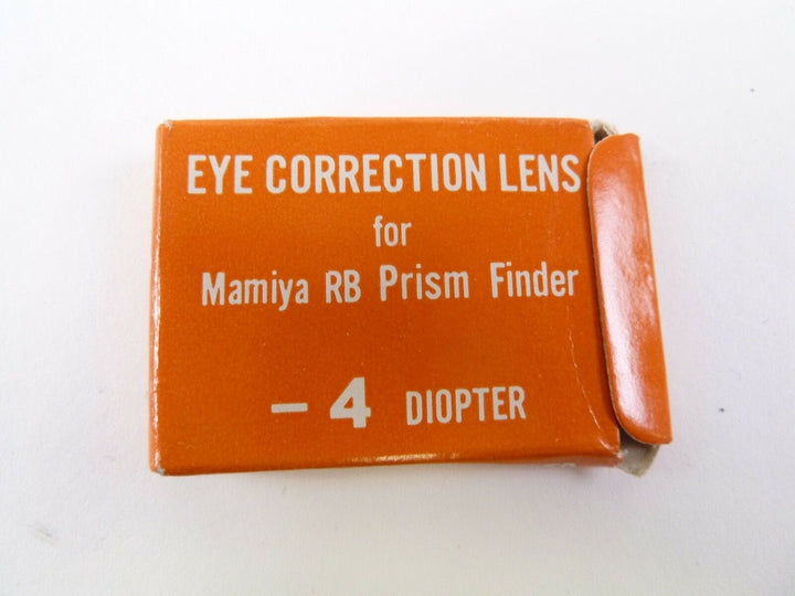 Mamiya -4 Diopter for Mamiya RB or Mamiya Prism Finders, NEW Medium Format Equipment - Medium Format Accessories Mamiya 2121821