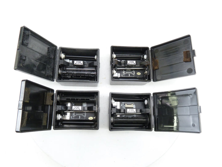 Mamiya 4 Pack of 645 220 Film Inserts with case Medium Format Equipment - Medium Format Film Backs Mamiya 11082295