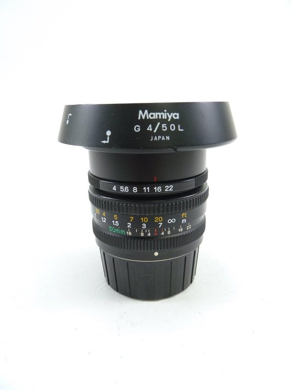 Mamiya 6 50MM F4 Wide Angle Lens with Hood and Caps Medium Format Equipment - Medium Format Lenses Mamiya 12062203