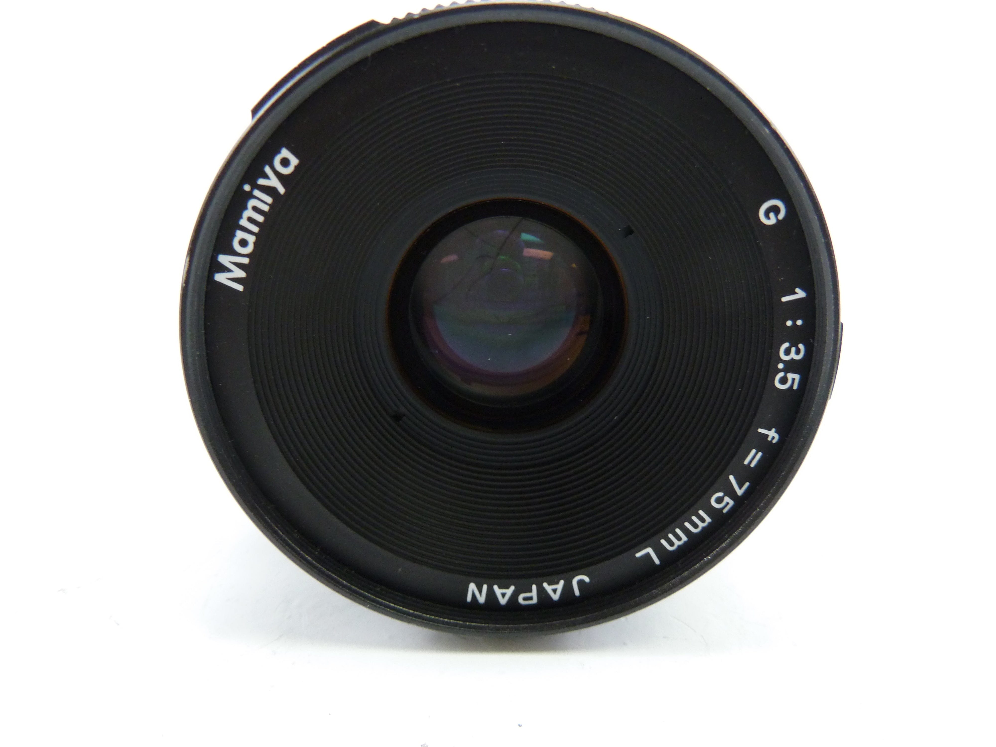 Mamiya 6 75MM F3.5 Lens with Hood and Caps – Camera Exchange