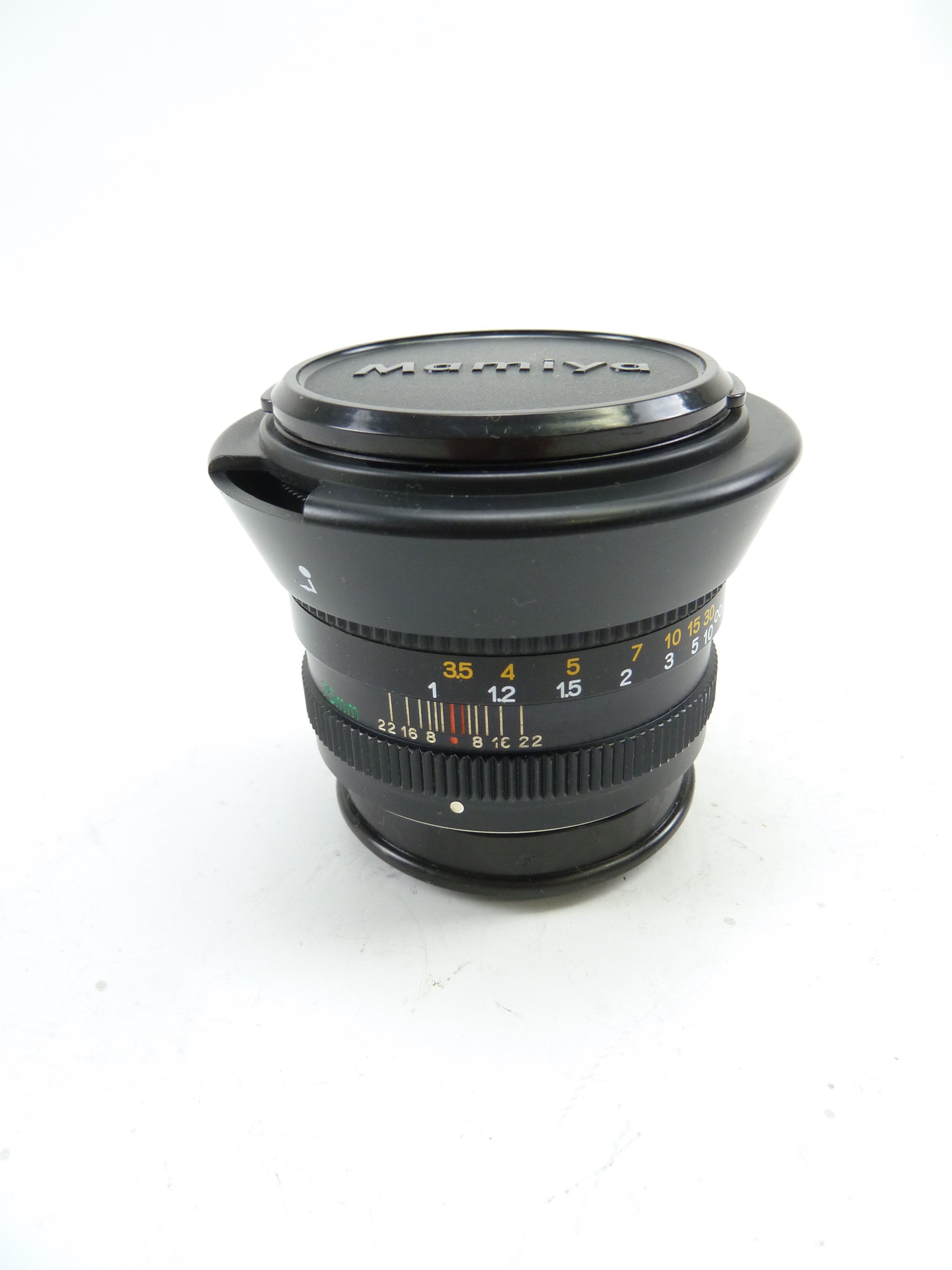 Mamiya 6 75MM F3.5 Lens with Hood and Caps – Camera Exchange