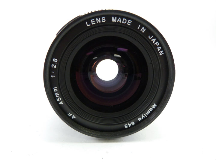 Mamiya 645 AF 45MM F2.8 Wide Angle Lens Medium Format Equipment - Medium Format Lenses - Mamiya 645 AF Mount Mamiya 11282225