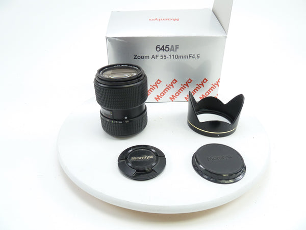 Mamiya 645 AF 55-110MM F4.5 Zoom Lens in Box and in EC Medium Format Equipment - Medium Format Lenses - Mamiya 645 AF Mount Mamiya 1122108