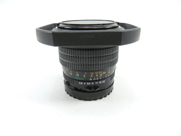 Mamiya 645 Pro 45MM F2.8 N Series Wide Angle Lens Medium Format Equipment - Medium Format Lenses - Mamiya 645 MF Mount Mamiya 1312329