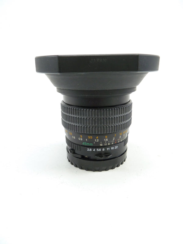 Mamiya 645 Pro 45MM F2.8 N Series Wide Angle Lens Medium Format Equipment - Medium Format Lenses - Mamiya 645 MF Mount Mamiya 1312329