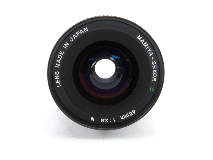 Mamiya 645 Pro 45MM F2.8 N Wide Angle Lens Medium Format Equipment - Medium Format Lenses - Mamiya 645 MF Mount Mamiya 2182307