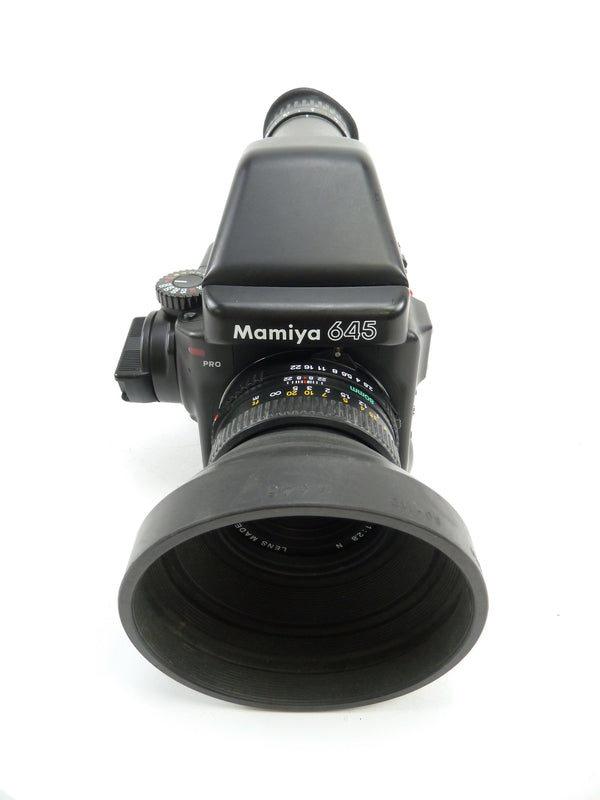 Mamiya 645 Pro Outfit with AE Finder, 120 Back, and 80MM F2.8 N lens Medium Format Equipment - Medium Format Cameras - Medium Format 645 Cameras Mamiya 8172230