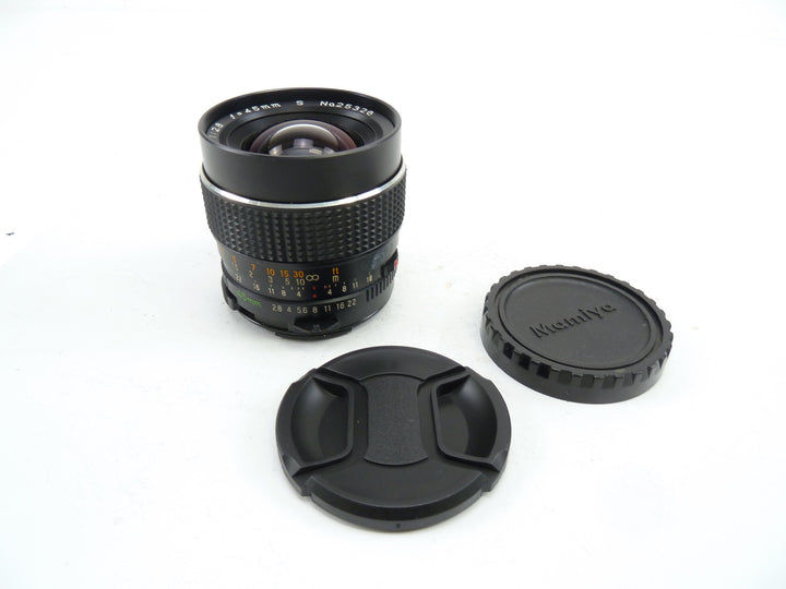 Mamiya 645 Pro  S 45MM F2.8 C Wide Angle Lens Medium Format Equipment - Medium Format Lenses - Mamiya 645 MF Mount Mamiya 1312330