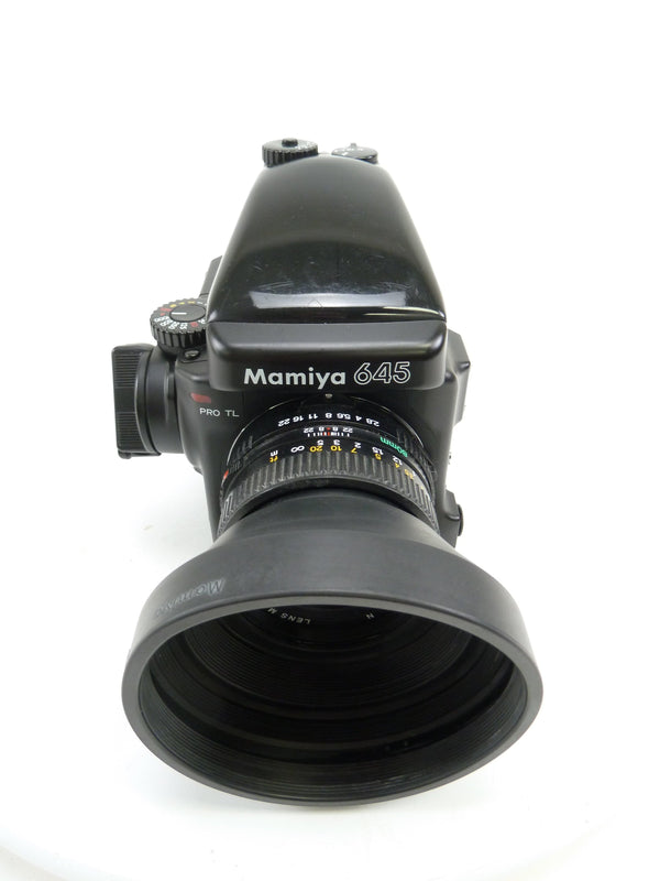 Mamiya 645 Pro TL Outfit with AE Prism Finder, 80MM F2.8 N, and Pro 120 Back Medium Format Equipment - Medium Format Cameras - Medium Format 645 Cameras Mamiya 9282232