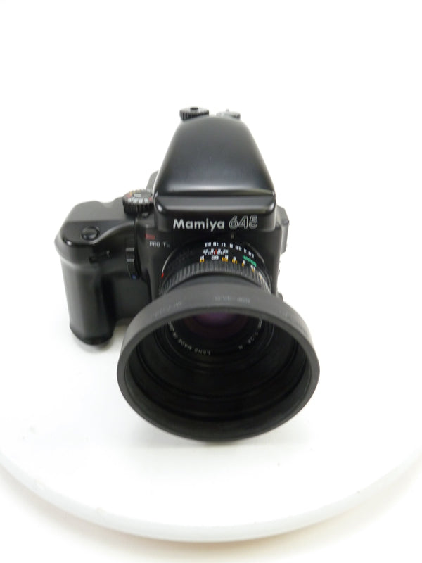 Mamiya 645 Pro TL Outfit with AE Prism Finder, 80MM F2.8 N Lens, and 120 Pro Back Medium Format Equipment - Medium Format Cameras - Medium Format 645 Cameras Mamiya 2182308