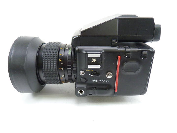 Mamiya 645 Pro TL with 80MM F1.9 C, Prism Finder, Motor Drive, and 120 Mag Medium Format Equipment - Medium Format Cameras - Medium Format 645 Cameras Mamiya 10252287