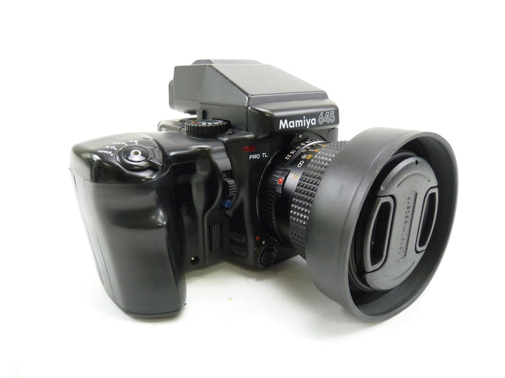 Mamiya 645 Pro TL with 80MM F1.9 C, Prism Finder, Motor Drive, and 120 ...
