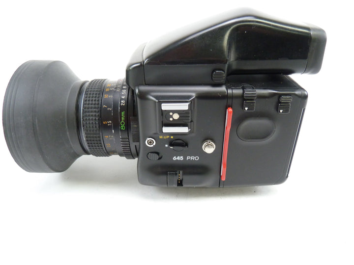 Mamiya 645 Pro with Prism Finder, Pro 120 Magazine, and 80MM F2.8 C Lens Medium Format Equipment - Medium Format Cameras - Medium Format 645 Cameras Mamiya 8172237