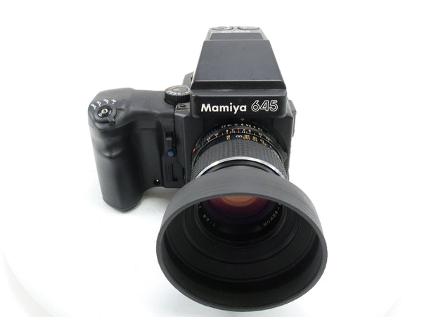 Mamiya 645 Super Kit with AE Prism, 110MM F2.8 C Lens, Motor Drive, and 120 Mag Medium Format Equipment - Medium Format Cameras - Medium Format 645 Cameras Mamiya 10252297