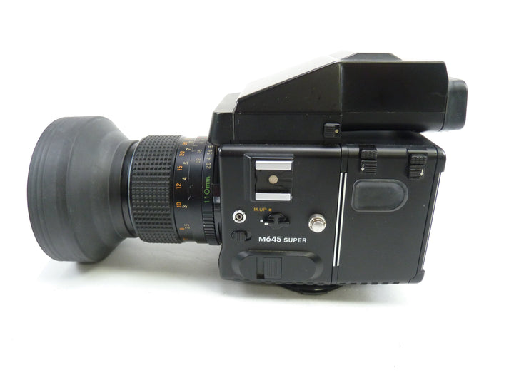 Mamiya 645 Super with Prism, 120 Film Back, and 110MM F2.8 C Lens Medium Format Equipment - Medium Format Cameras - Medium Format 645 Cameras Mamiya 2242201