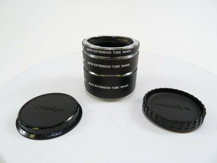 Mamiya 645AF AF Auto Extension Tube Complete Set  #1 NA401, #2 NA402, & #3 NA403 Medium Format Equipment - Medium Format Lenses - Mamiya 645 AF Mount Mamiya 6121917