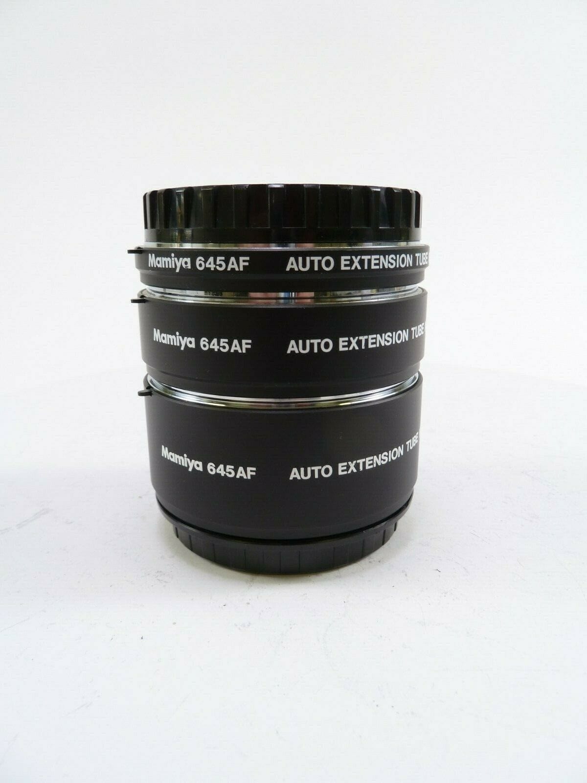 Mamiya 645AF AF Auto Extension Tube Complete Set #1 NA401, #2