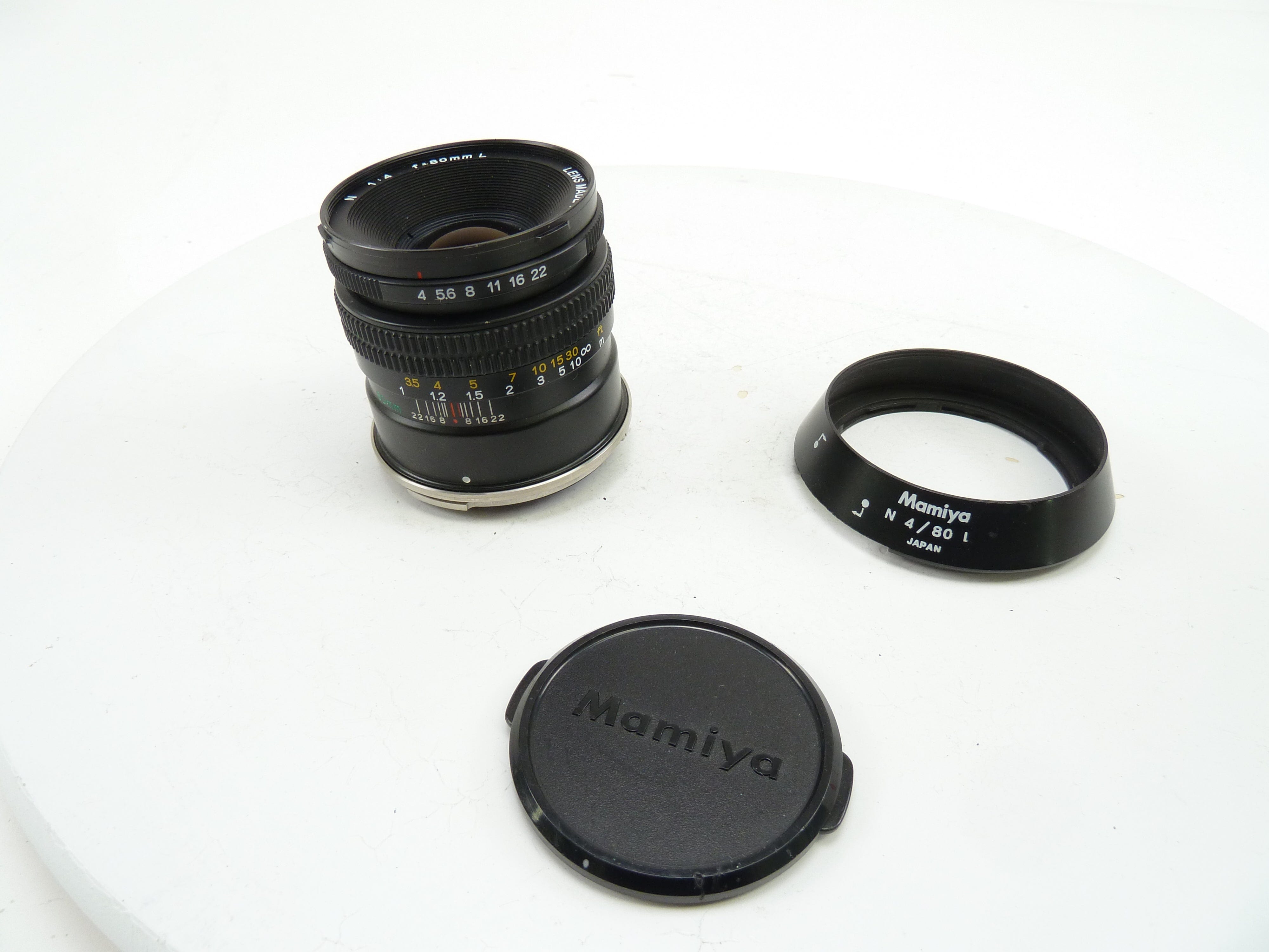 Mamiya 7 N 80MM F4 L Lens in Original Box