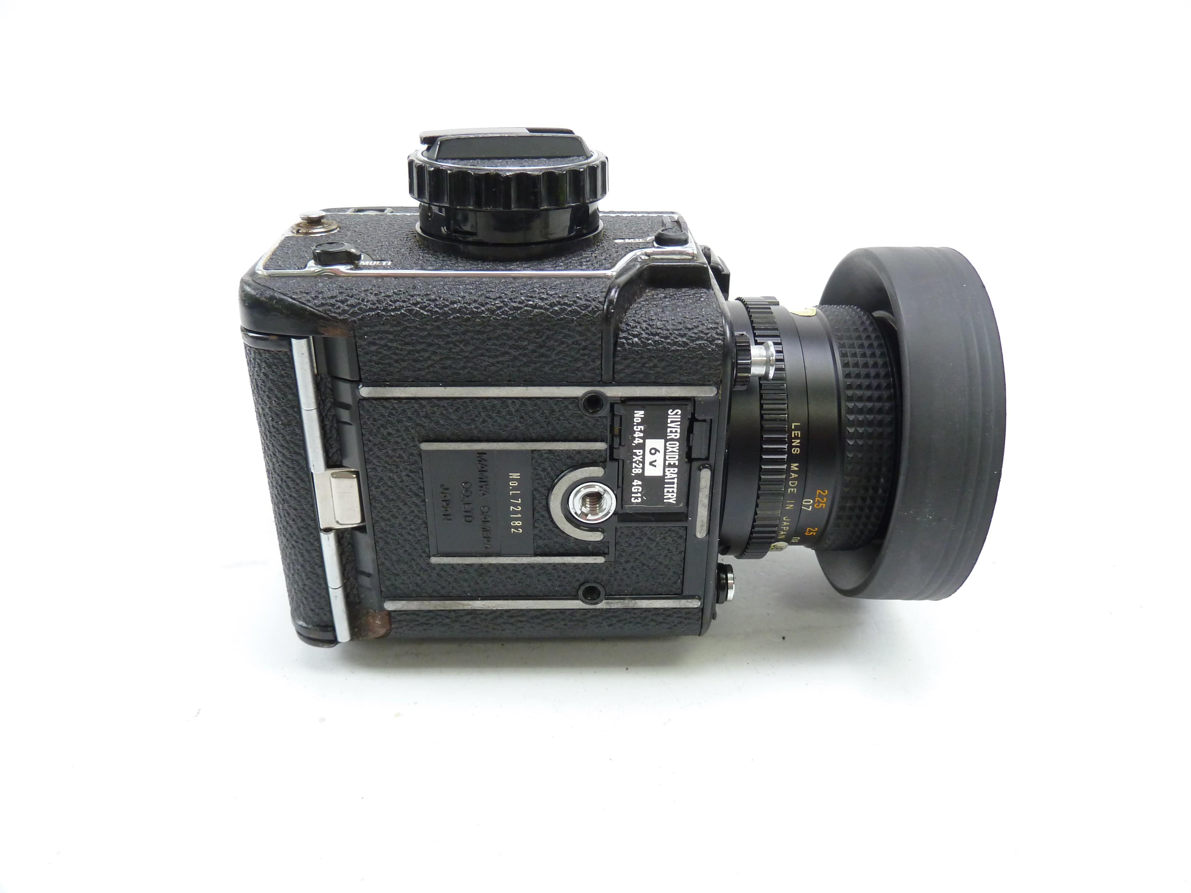 Mamiya Mamiya M645 1000S AEプリズム 80mm F2.8 中判 動作良好 M645
