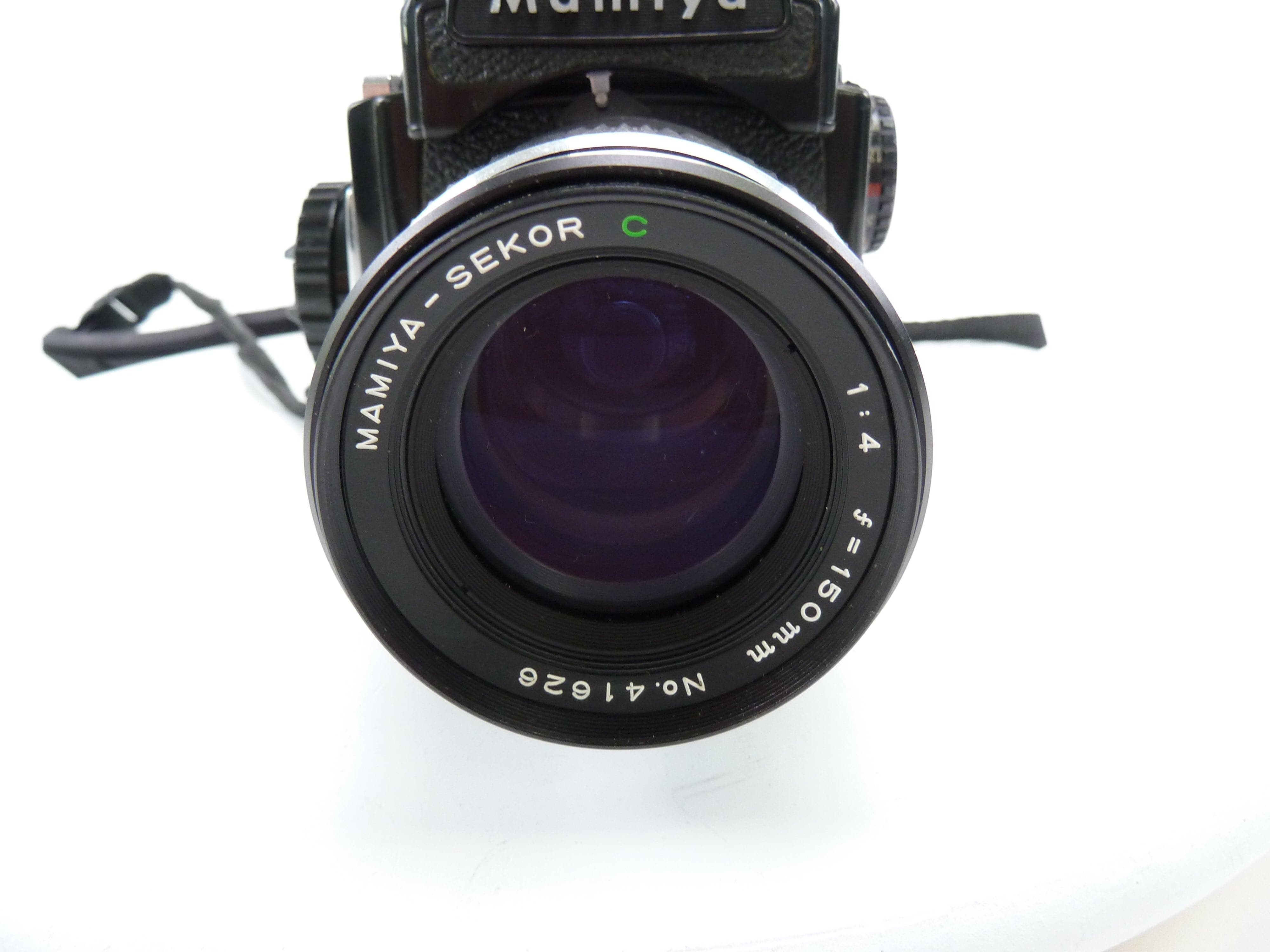Mamiya M645 Outfit with 150MM F4 C Lens, PD Meter Prism Finder