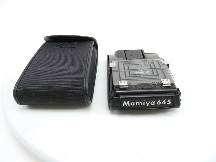 Mamiya M645 Waist Level Finder with Mask and Case in EC Medium Format Equipment - Medium Format Finders Mamiya 962229