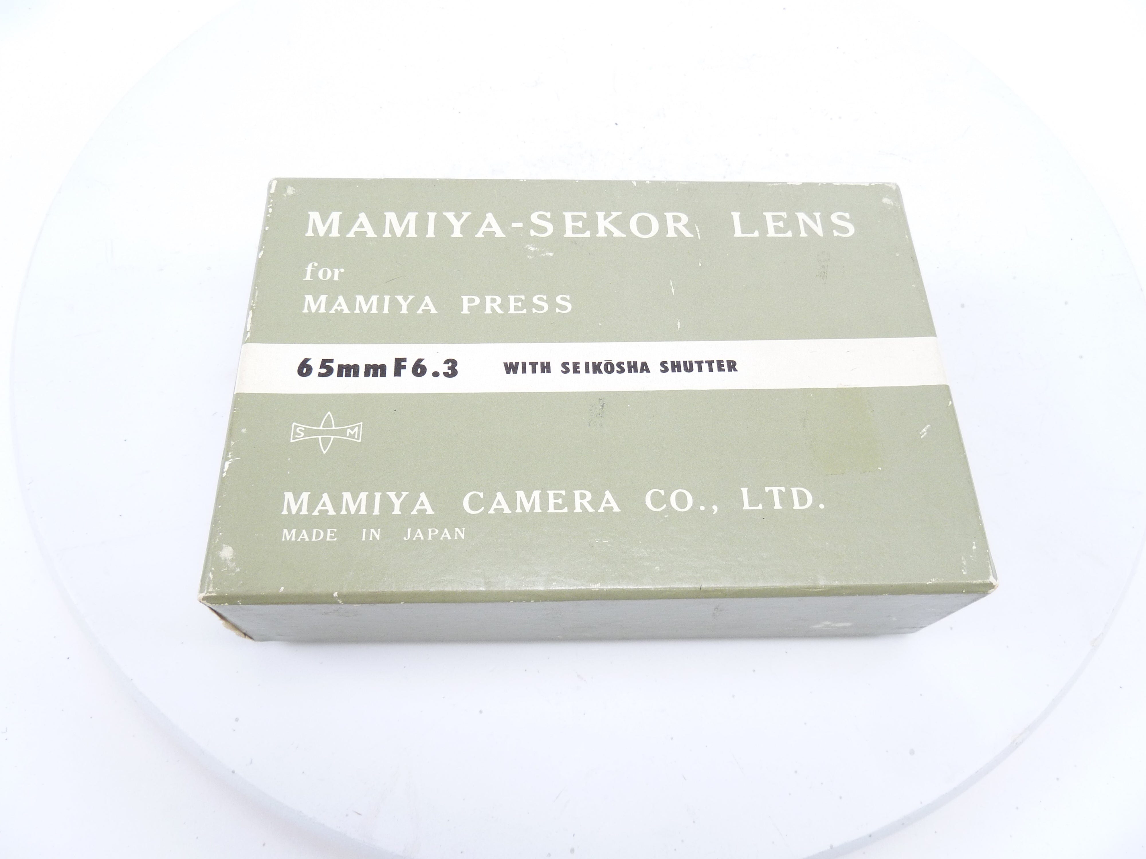マミヤ MAMIYA Press 65mm f:6.3 ジャンクセット マミヤ MAMIYA-SEKOR レンズ3本セット ジャンク品 - メルカリ