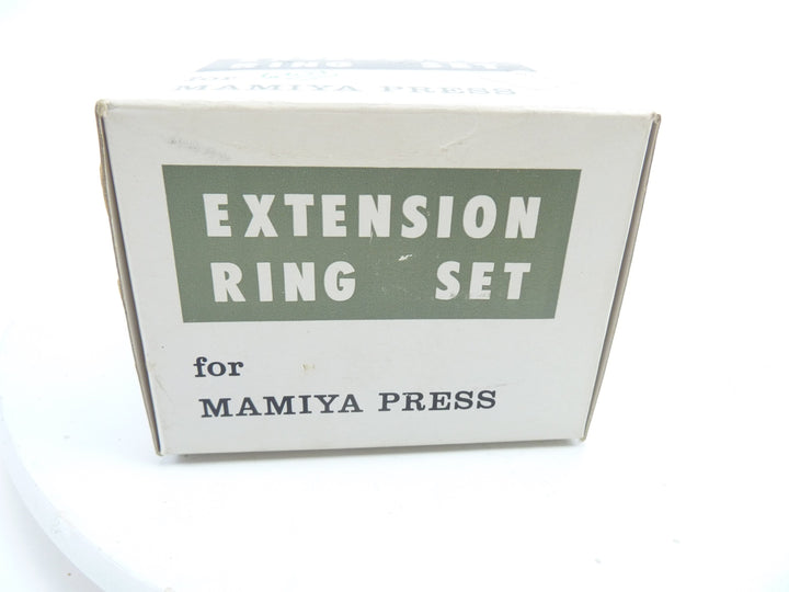Mamiya Press Extension Tube Set Medium Format Equipment - Medium Format Accessories Mamiya 962240