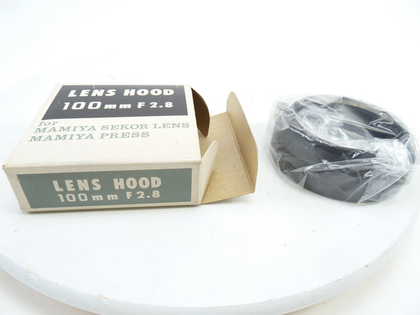 Mamiya Press Lens hood for 100MM F2.8 Lens in Box Lens Accessories - Lens Hoods Mamiya 962220