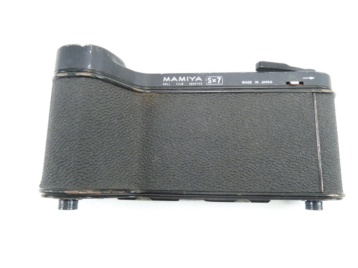 Mamiya Press Style 6X7 Black 120 Film Magazine Medium Format Equipment - Medium Format Film Backs Mamiya 272227