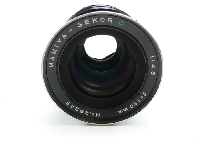 Mamiya RB 180MM f4.5 C Telephoto Lens Medium Format Equipment - Medium Format Lenses - Mamiya RB 67 Mount Mamiya 12062215