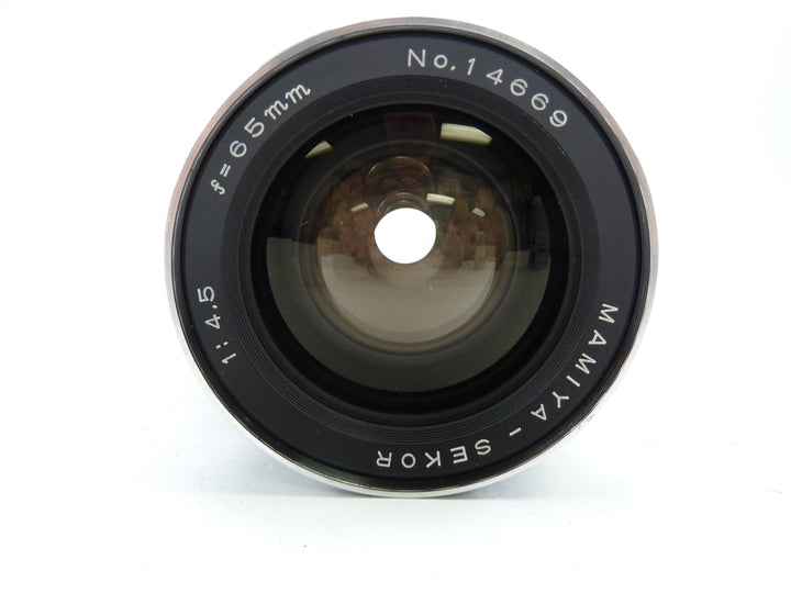 Mamiya RB 65MM F4.5 Wide Angle Lens Medium Format Equipment - Medium Format Lenses - Mamiya RB 67 Mount Mamiya 1312312