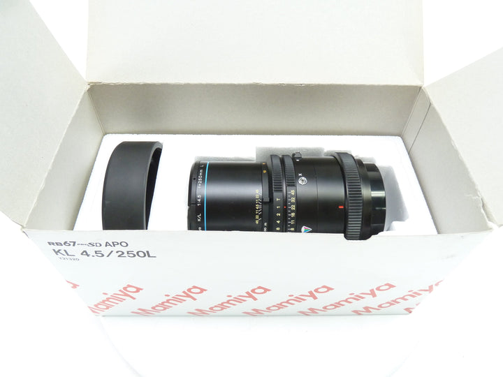 Mamiya RB APO 250MM F4.5 KL Telephoto Lens Medium Format Equipment - Medium Format Lenses - Mamiya RB 67 Mount Mamiya 1312317