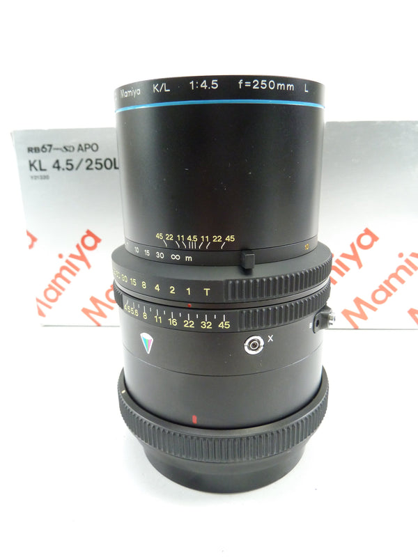 Mamiya RB APO 250MM F4.5 KL Telephoto Lens Medium Format Equipment - Medium Format Lenses - Mamiya RB 67 Mount Mamiya 1312317