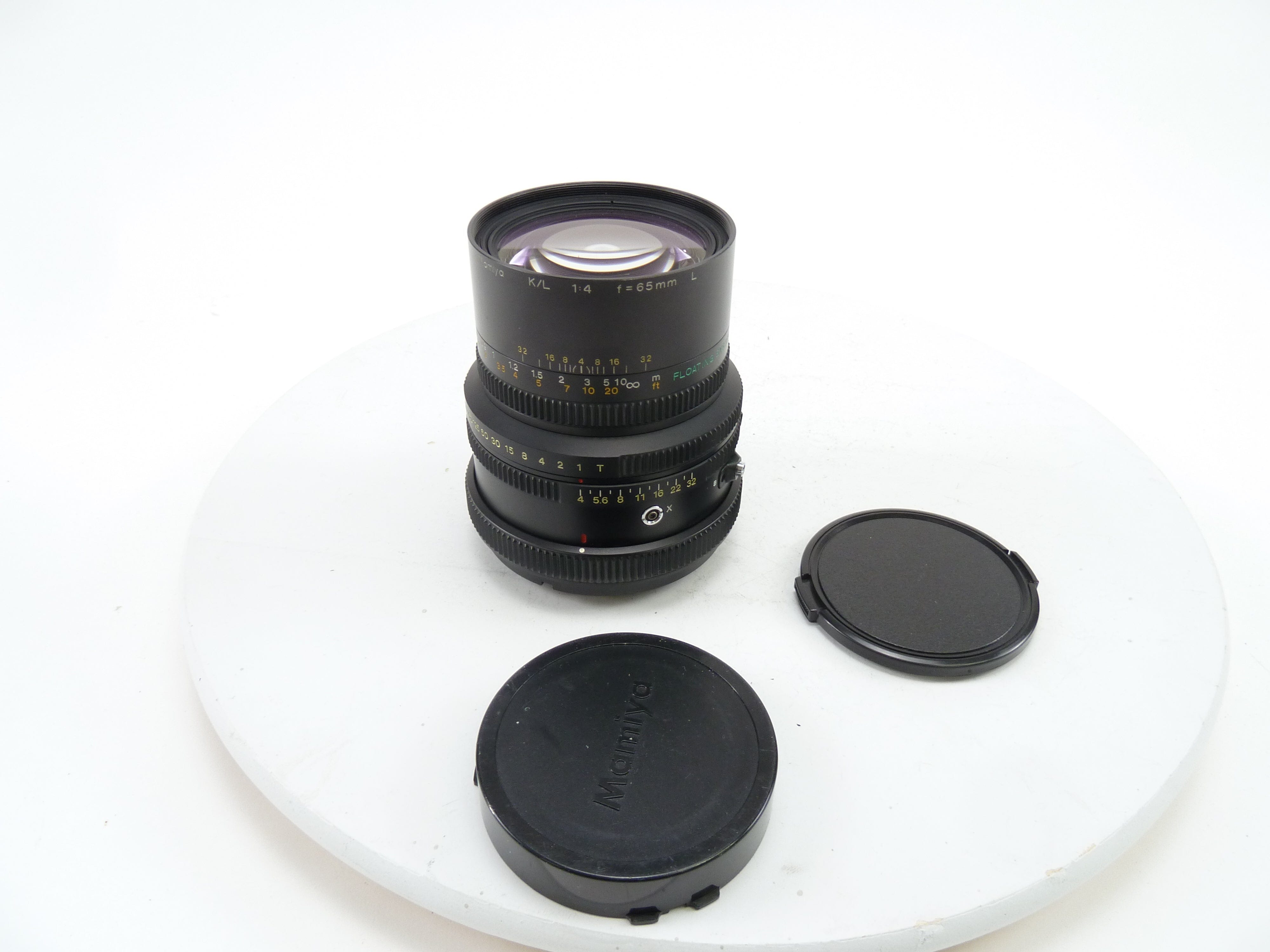 Mamiya RB K/L 65MM F4 L Wide Angle Lens with the Floating Element