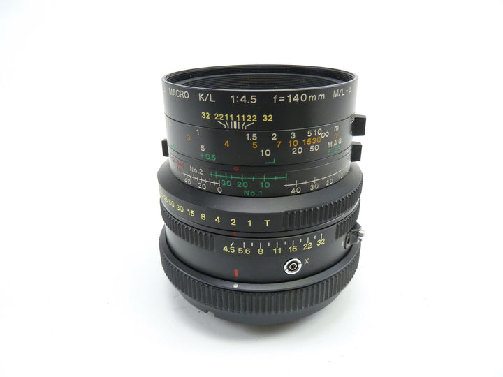 Mamiya RB KL 140MM F4.5 M/L-A Macro Lens Medium Format Equipment - Medium Format Lenses - Mamiya RB 67 Mount Mamiya 2242234