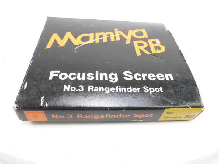 Mamiya RB67 #3 Split Image Focusing Screen for all Mamiya RB 67 Cameras Medium Format Equipment - Medium Format Accessories Mamiya 962209