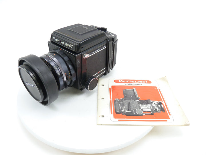 MAMIYA RB67 PROFESSIONAL avec 2 dos magasin 120 et 90 mm 3.8 numéro MAMIYA RB67 PROFESSIONAL avec 2 dos magasin 120 et 90 mm 3.8 numéro