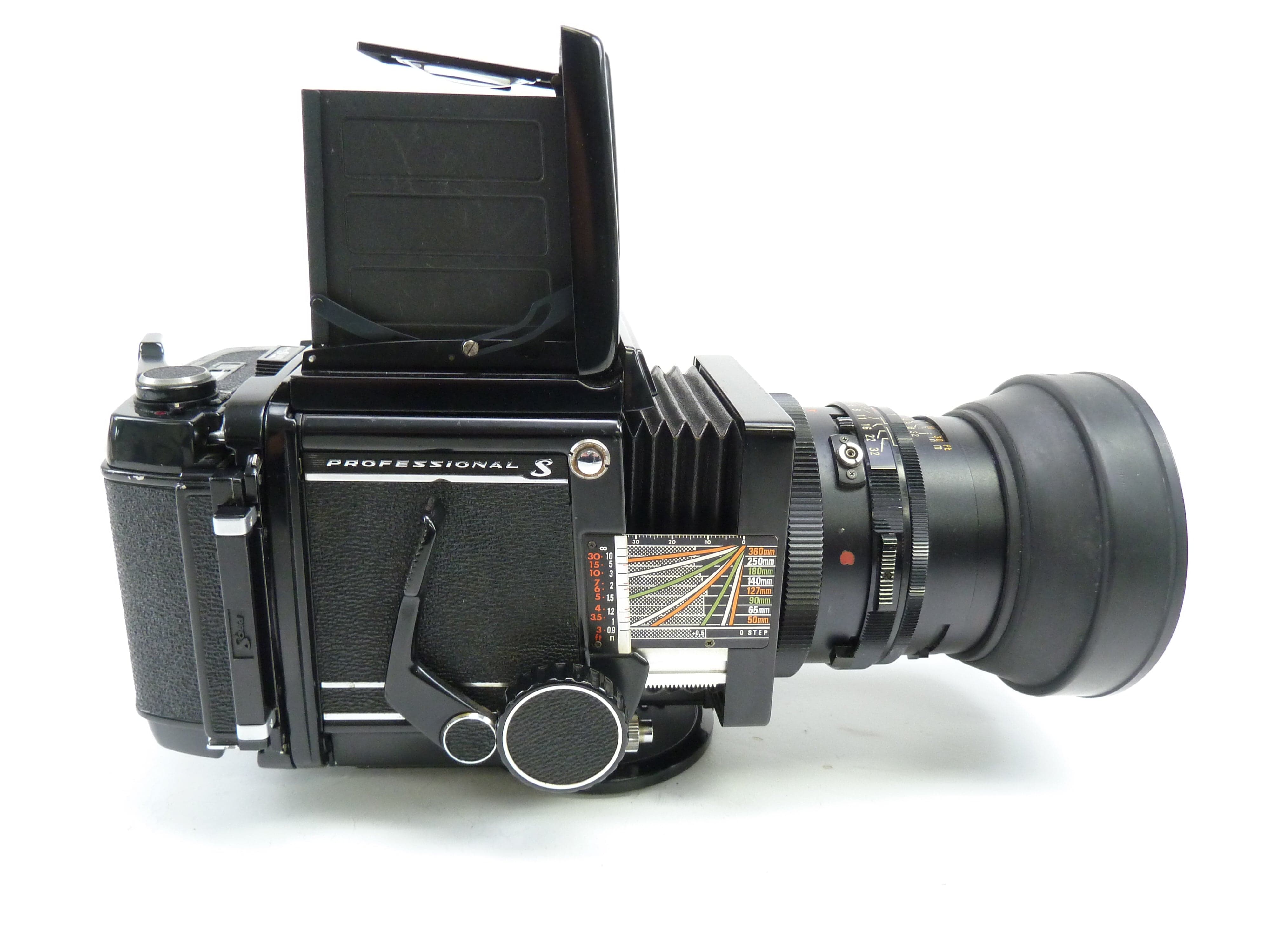 Mamiya RB67 Pro S Camera Outfit with 90MM F3.8 C Lens, WLF, and Pro S 120  Back