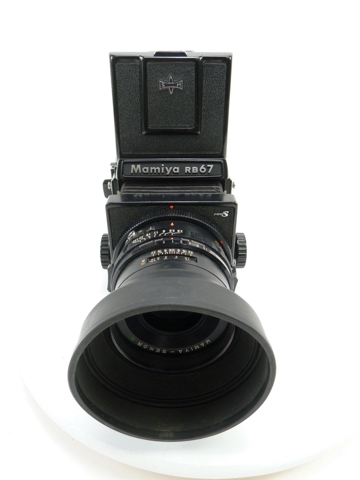 Mamiya RB67 Pro S Camera Outfit with 90MM F3.8 C Lens, WLF, and Pro S 120 Back Medium Format Equipment - Medium Format Cameras - Medium Format 6x7 Cameras Mamiya 9282211