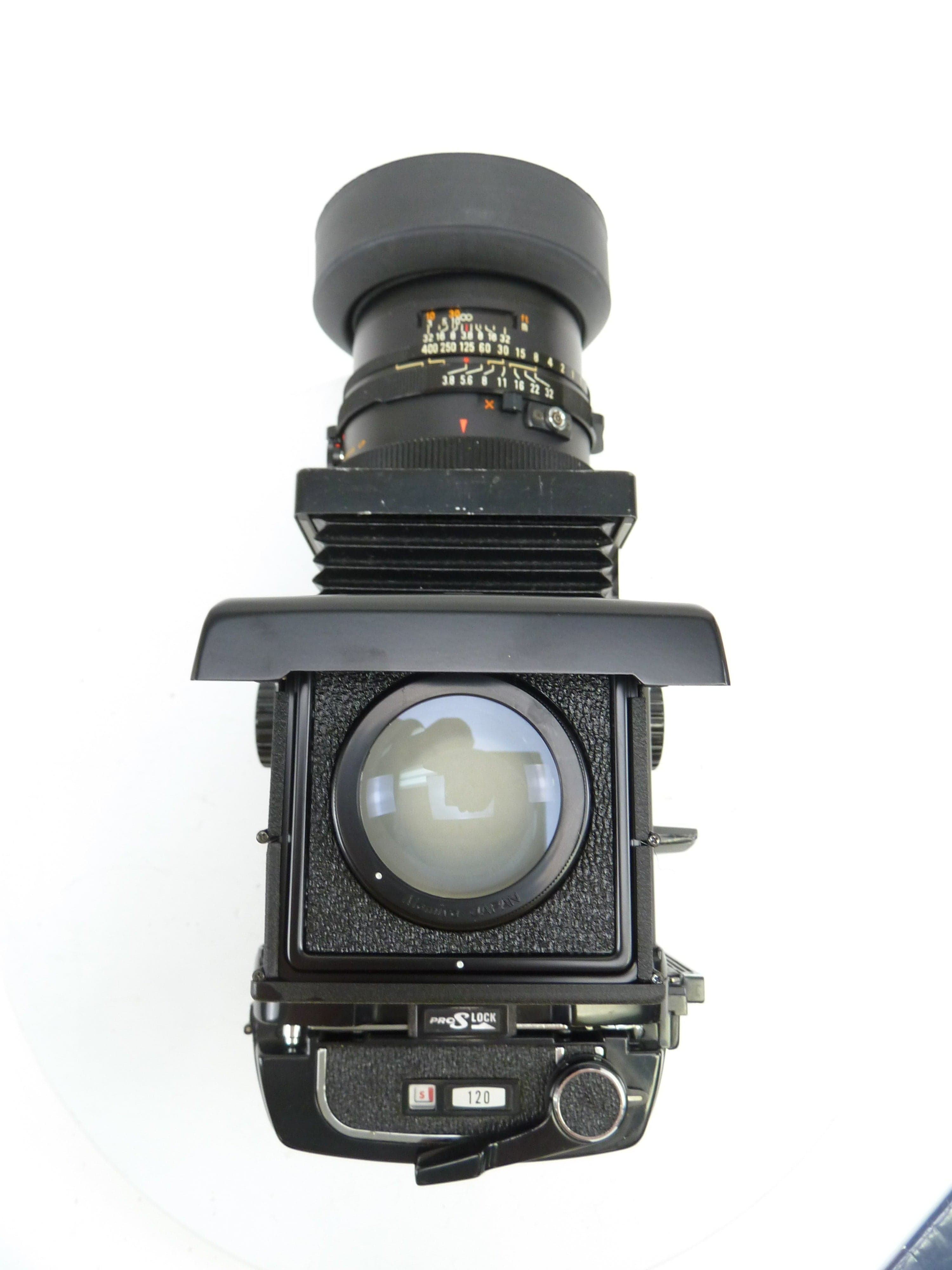 Mamiya RB67 Pro S kit wit h 90MM F3.8 C Lens, Pro S 120 Back, and