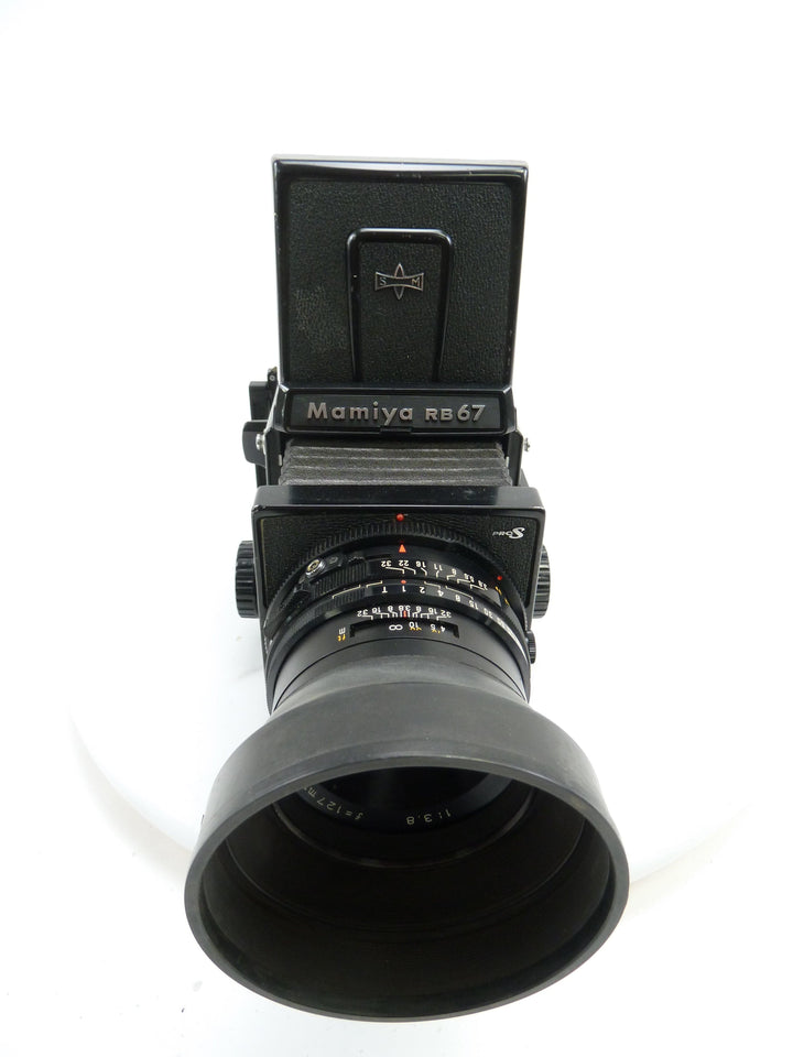 Mamiya RB67 Pro S Outfit with 127MM F3.8 C Lens, Pro S 120 Back, and WLF Medium Format Equipment - Medium Format Cameras - Medium Format 6x7 Cameras Mamiya 10132217