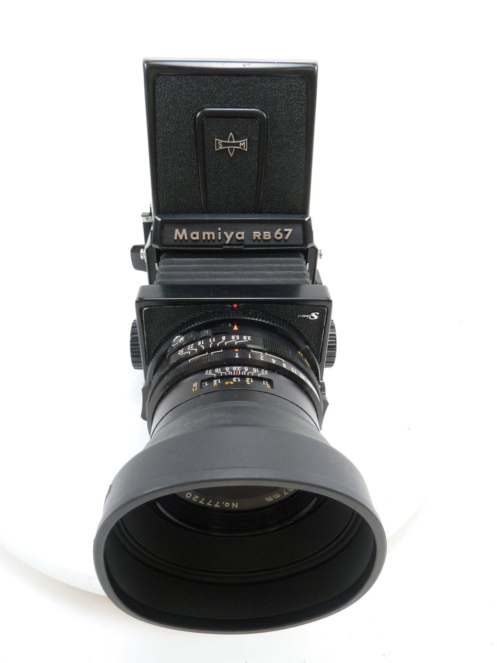 Mamiya RB67 Pro S with 127MM F3.8 C, Pro S 120 Mag, & WLF Medium Format Equipment - Medium Format Cameras - Medium Format 6x7 Cameras Mamiya 8272190