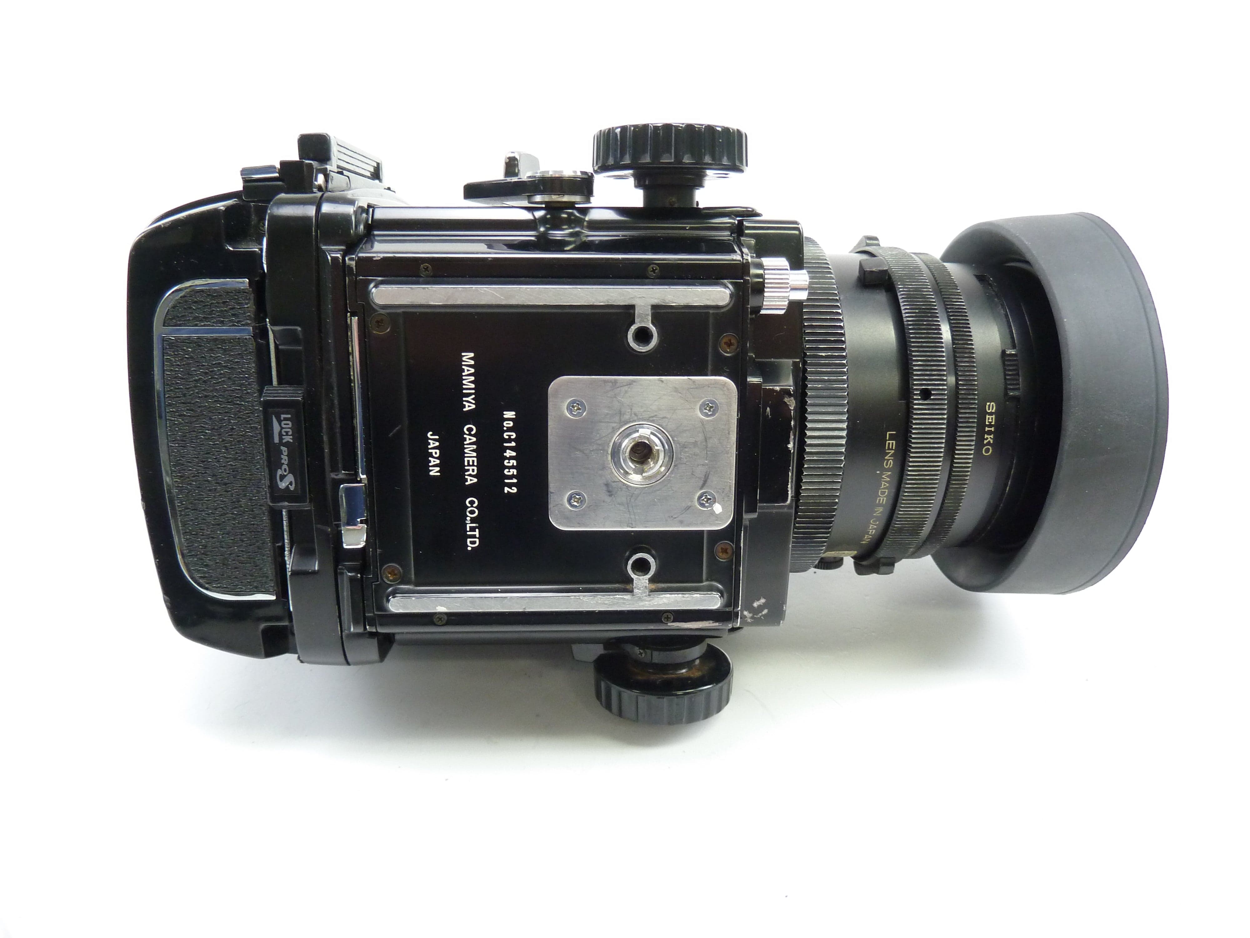 Mamiya RB67 Pro S with 90MM F3.8 C Lens and 120 Pro S Back in EC