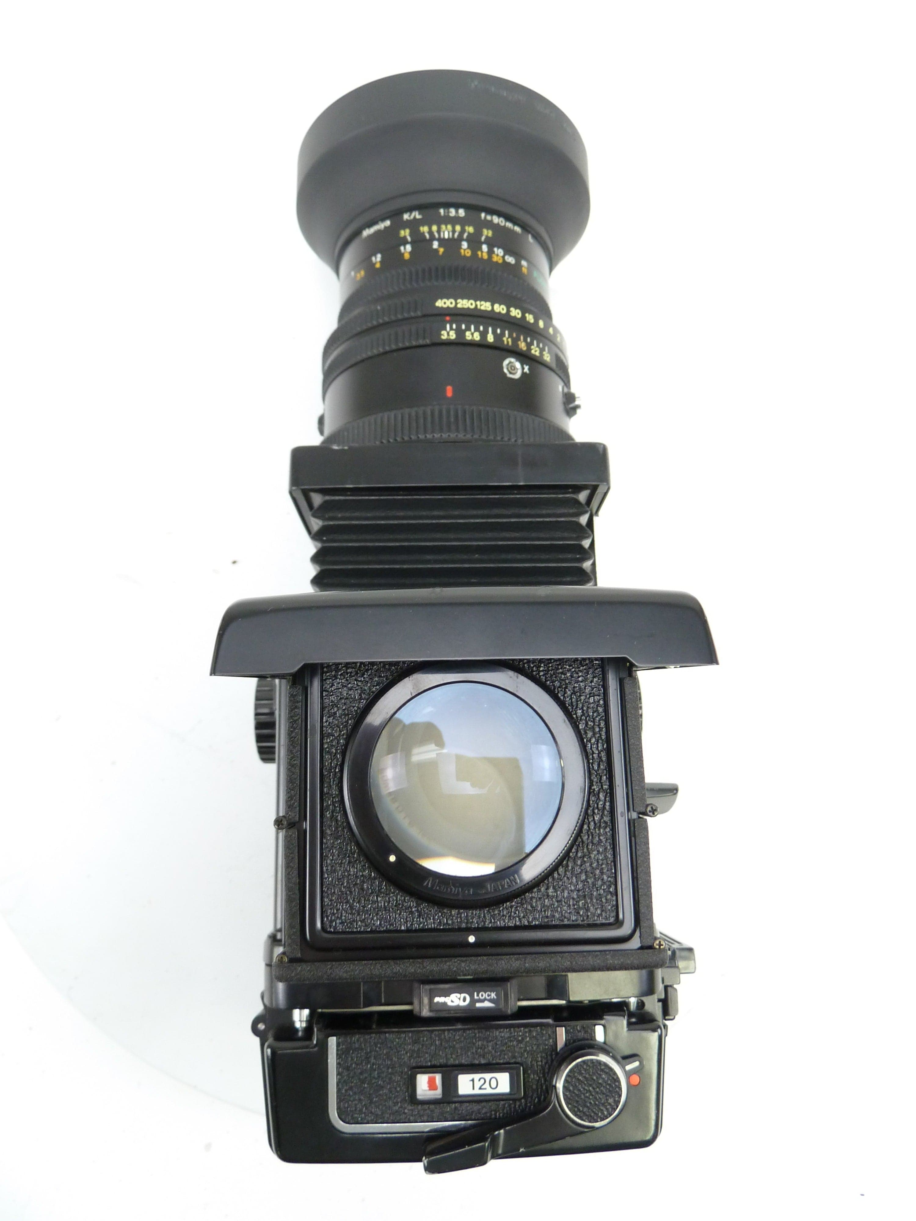 Mamiya RB67 Pro SD 中判カメラ ボディー フイルムホルダー付き