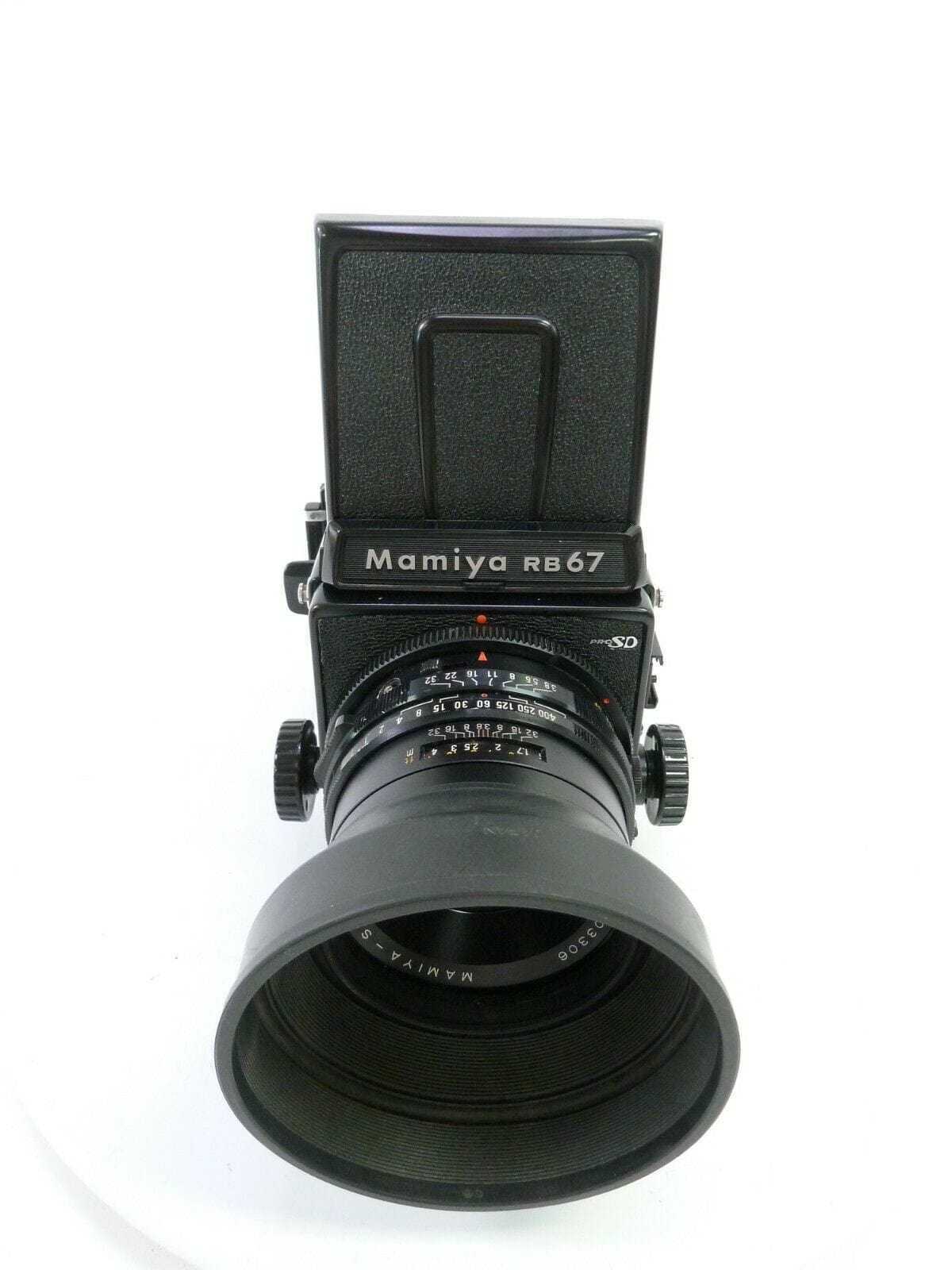 Mamiya RB67 Pro SD with 127MM F3.8 C Lens and Pro SD 120 Magazine