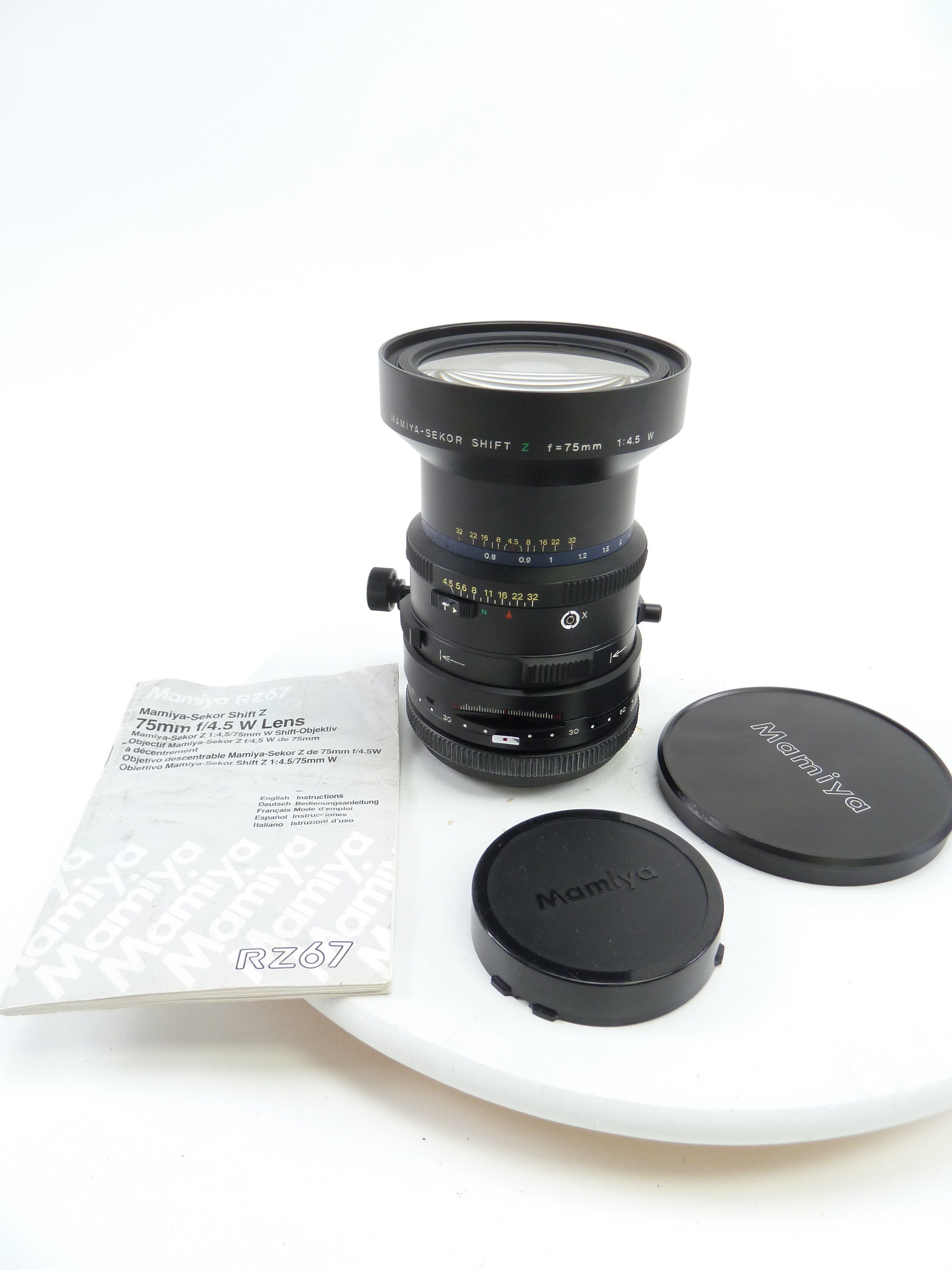 Mamiya Sekor Shift Z 75mm f/4.5 W Lens For RZ67 Pro II マミヤセコールシフトレンズ Z 75ミリ  f値4.5 W RZ67 PRO II 155(大判、中判カメラ用)｜売買されたオークション情報、yahooの商品情報をアーカイブ公開 - オ  大判、中判カメラ用