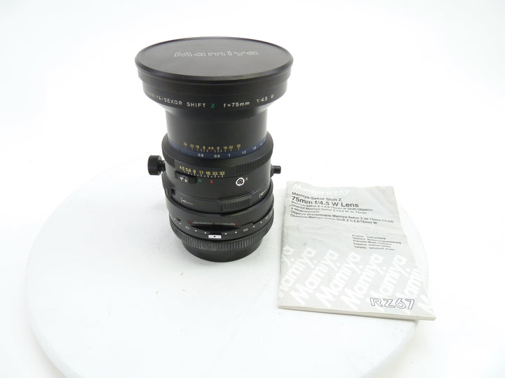 Mamiya RZ 75MM F4.5 Shift Lens Medium Format Equipment - Medium Format Lenses - Mamiya RZ 67 Mount Mamiya 332302