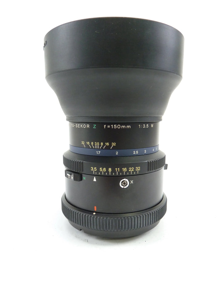 Mamiya RZ 75MM F4.5 Shift Lens with slight haze in rear element